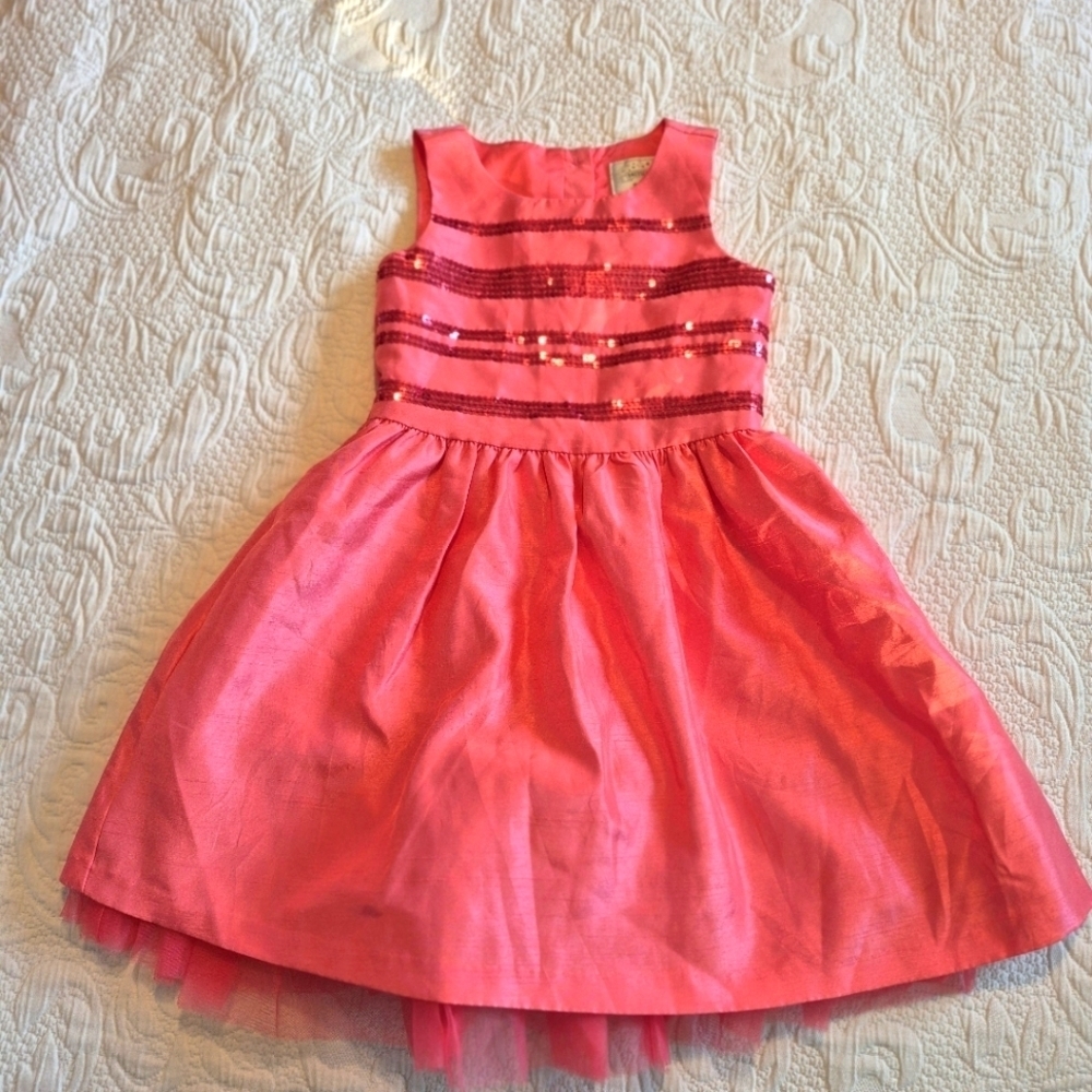Gymboree girls size 5 dress Dressed up line party dress tulle underlay VVGUC